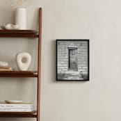 "Stone Entrance" - Art Print in Stone Brown by Eric Eikenbary - In a Room