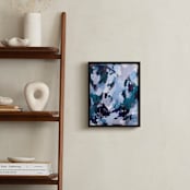 "May" - Art Print in Deep Sea Blue by Katie Craig - In a Room
