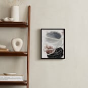 "Additional gradation" - Art Print in Gris gradation by Bethania Lima - In a Room