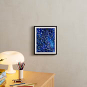 "Constellations" - Art Print in Deep blue by Alexandra Dzh - In a Room