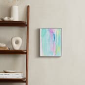 "Candy Calm" - Art Print in Candy Blues by Belia Simm - In a Room