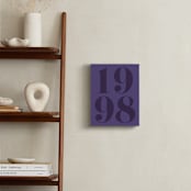 "Your Year: Custom Print" - Custom Print in Midnight Purple by Erica Krystek - In a Room