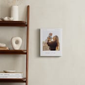 "Be There: Portrait Framed Photo" - Framed Photo in Charcoal by Blustery August - In a Room