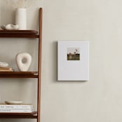 "Modern Snap: Framed Photo " - Framed Photo in White by Minted - In a Room