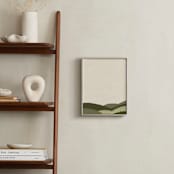 "Meadow Winds" - Art Print in Moonlit Cream by Black Botanic - In a Room