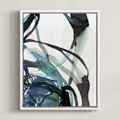 "cera no 1" - Art Print in Ink by Kelly Ventura - Framed Canvas