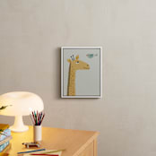 "My Jungle Friends 3" - Art Print in Golden by Anequ Studio - In a Room