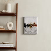 "Le Mirage" - Art Print in Black Grey by Carmen Guedez - In a Room