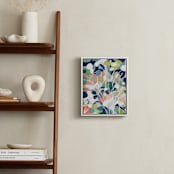 "Summer Rising" - Art Print in Slate Blue by Nancy Ramirez - In a Room