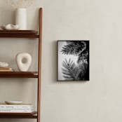 "Natural Geometries" - Art Print in Leaf Grey by Tal Paz-Fridman - In a Room