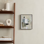 "Breeze of White Jasmine" - Art Print in Warm Gray by Shina Choi - In a Room