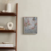 "Silver Lake" - Art Print in warm silver by Marissa DeCinque - In a Room