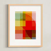 "Thread IV" - Art Print in tapestry by Sumak Studio - Framed