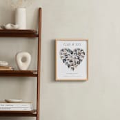 "Heart Snapshot for Grads: Framed Photo" - Framed Photo in White by Minted - In a Room