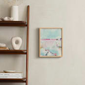"Somewhere Out There" - Art Print in Sky Blue by Karyn Denten - In a Room