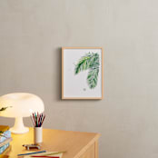 "Summer Palms" - Art Print in Palm Tree by Kelsey McNatt - In a Room