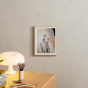 "Left it in Marfa" - Art Print in Peach by Kati Ramer - In a Room