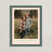 "Ribbon Frame: Portrait Framed Photo" - Framed Photo in Sprig by Carolyn MacLaren - Unframed