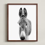 "Sullivan" - Art Print in Smoke grey by Jani Blake - Framed