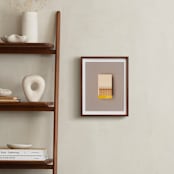 "Unstruck Yellow" - Art Print in Color Match Yellow by Andrew McClintock - In a Room