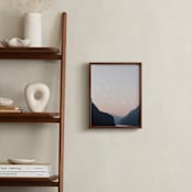 "Explore Your World" - Art Print in White by Amy Carroll - In a Room