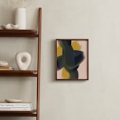 "Consciousness" - Art Print in Golden Velvet by Ashley Ottinger - In a Room