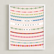 "Friendship Era: Custom Print" - Custom Print in Dreamer by Pixel and Hank - Framed