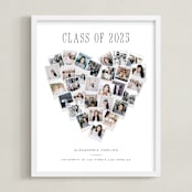 "Heart Snapshot for Grads: Framed Photo" - Framed Photo in White by Minted - Framed