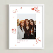 "Wings and Things: Portrait Framed Photo" - Framed Photo in Cherry by Cass Loh - Framed