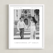 "Be There: Portrait Framed Photo" - Framed Photo in Charcoal by Blustery August - Framed