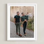"The Big Picture: Father's Day Framed Photo" - Framed Photo in White by Minted - Framed