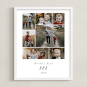 "Seven Photo: Portrait Framed Photo" - Framed Photo in Snow by Lori Wemple - Framed