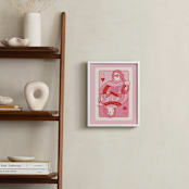 "The Queen: Custom Print" - Custom Print in Bubblegum by Jenna Holcomb - In a Room