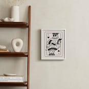 "The King: Custom Print" - Custom Print in Champagne by Jenna Holcomb - In a Room