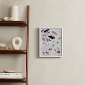 "Spring Thaw I" - Art Print in Ivory by Kayla King - In a Room