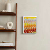"Pop" - Art Print in vibrant orange by Erin Savage - In a Room