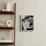 "The Big Picture: Father's Day Framed Photo" - Framed Photo in White by Minted - In a Room
