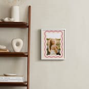 "Wavy: Framed Photo" - Framed Photo in Seashell by Robert and Stella - In a Room