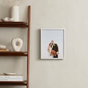 "The Big Picture: Valentine's Framed Photo" - Framed Photo in White by Minted - In a Room