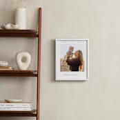 "Be There: Portrait Framed Photo" - Framed Photo in Charcoal by Blustery August - In a Room
