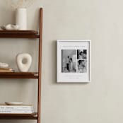 "Family Gallery: Portrait Framed Photo" - Framed Photo in Snow by Emily Sabol Goss - In a Room