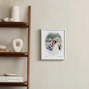 "Artifact: Oval Framed Photo" - Framed Photo in Charcoal by Snow and Ivy - In a Room
