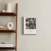 "Seven Photo: Portrait Framed Photo" - Framed Photo in Snow by Lori Wemple - In a Room