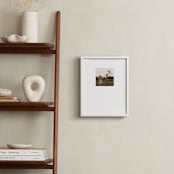 "Modern Snap: Framed Photo " - Framed Photo in White by Minted - In a Room
