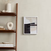 "Last Tuesday" - Art Print in Sand by Jennifer Daily - In a Room