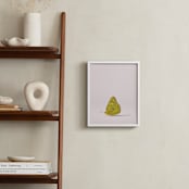 "Tiny Wings" - Art Print in Dusty Pink by Andrew McClintock - In a Room