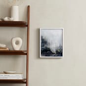 "The Clearing" - Art Print in Grey blue by Mande Calhoun - In a Room