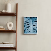 "Color Palette l" - Art Print in Blue Lagoon by Debra Pruskowski - In a Room