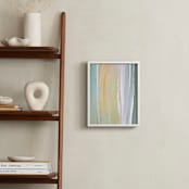 "Golden Sage" - Art Print in Tuscan Beige by Artsy Canvas Girl Designs - In a Room