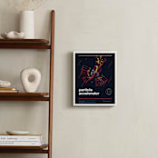 "Particle Accelerator" - Art Print in Deep Space Blue by Tyler Tea - In a Room